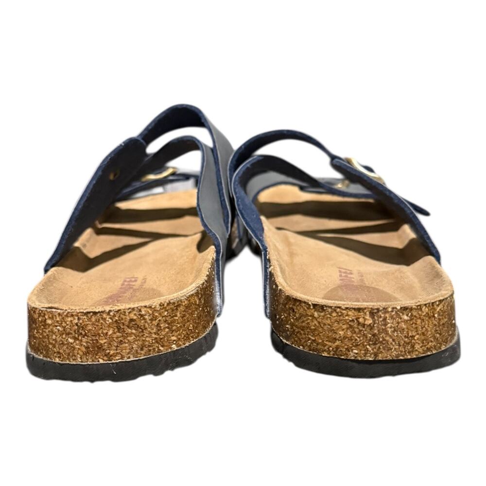 Guoluofei Men’s German Gray Brown Leather Strappy Sandals EU Size 46 US 12  12.5 - Picture 6 of 11